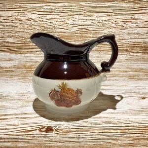 Vintage McCoy Pottery Fruit Harvest Pitcher